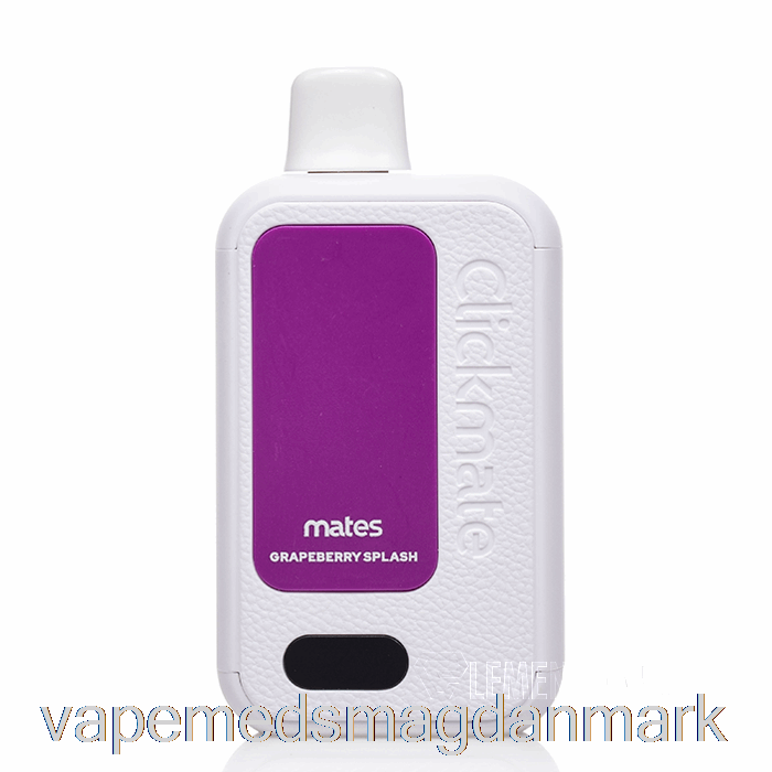 Vape Med Smag 7 Daze Clickmate 15000 Engangssæt Grapeberry Splash